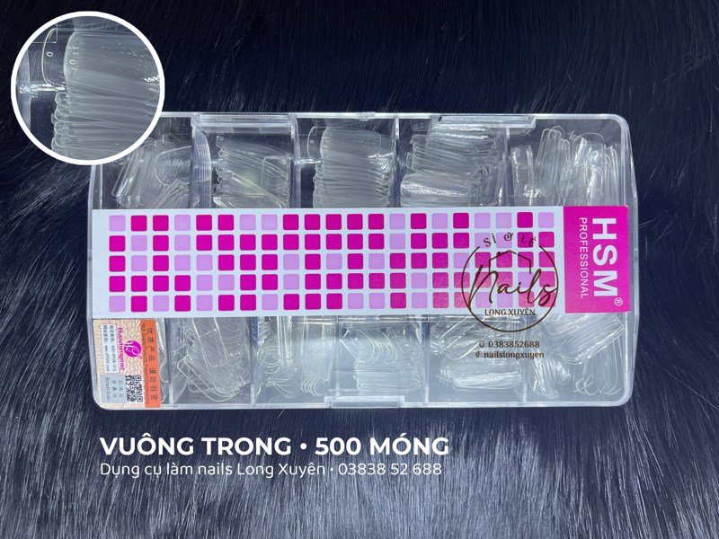 500 móng úp vuông trong hsm