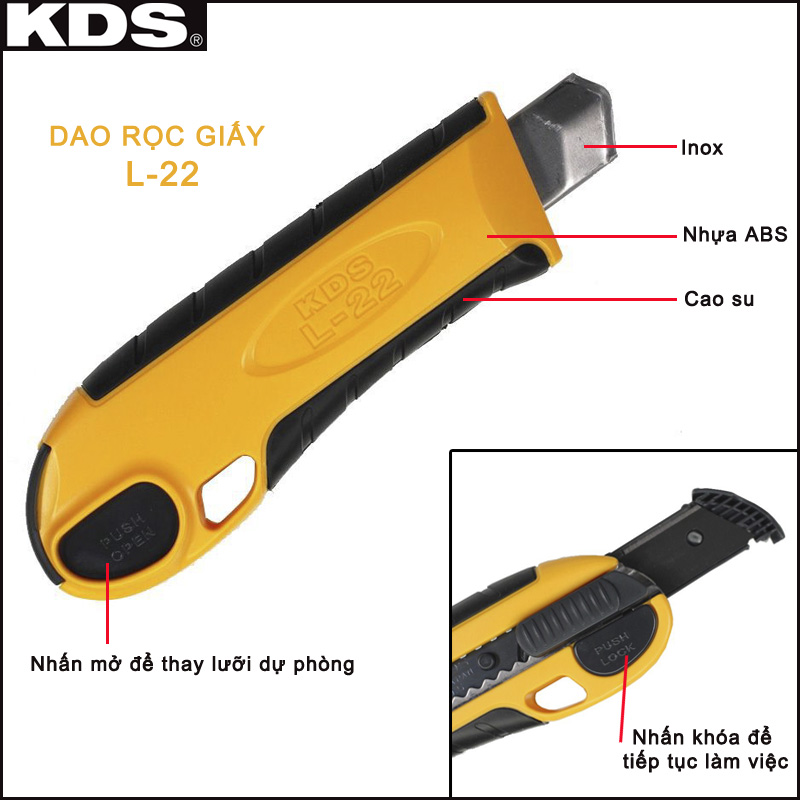 Dao rọc giấy L-22