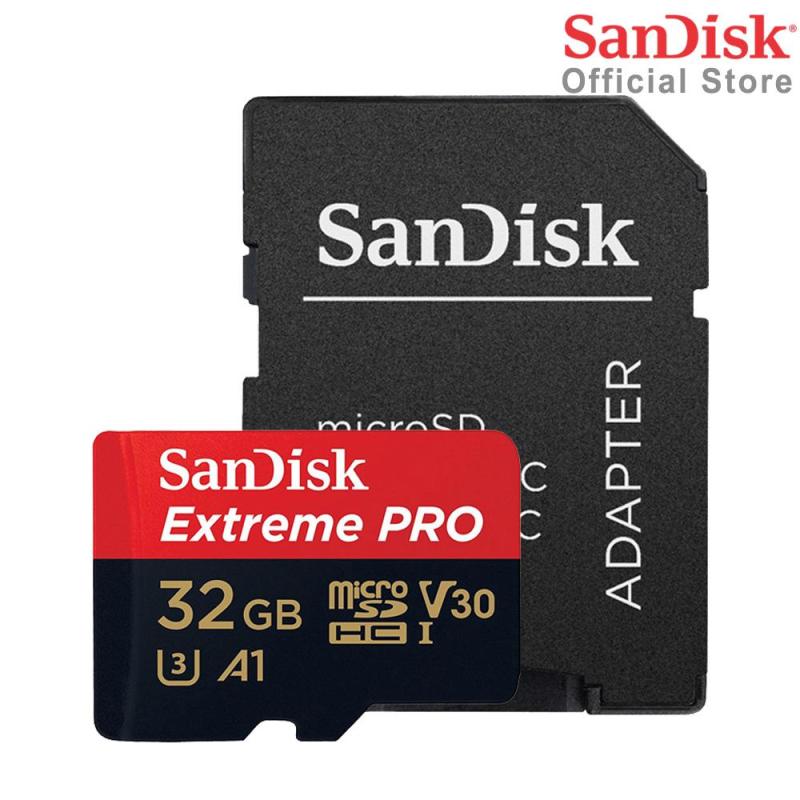 Thẻ Nhớ MicroSDHC SanDisk Extreme Pro V30 A1 32GB 667x SDSQXCG-032G-GN6MA