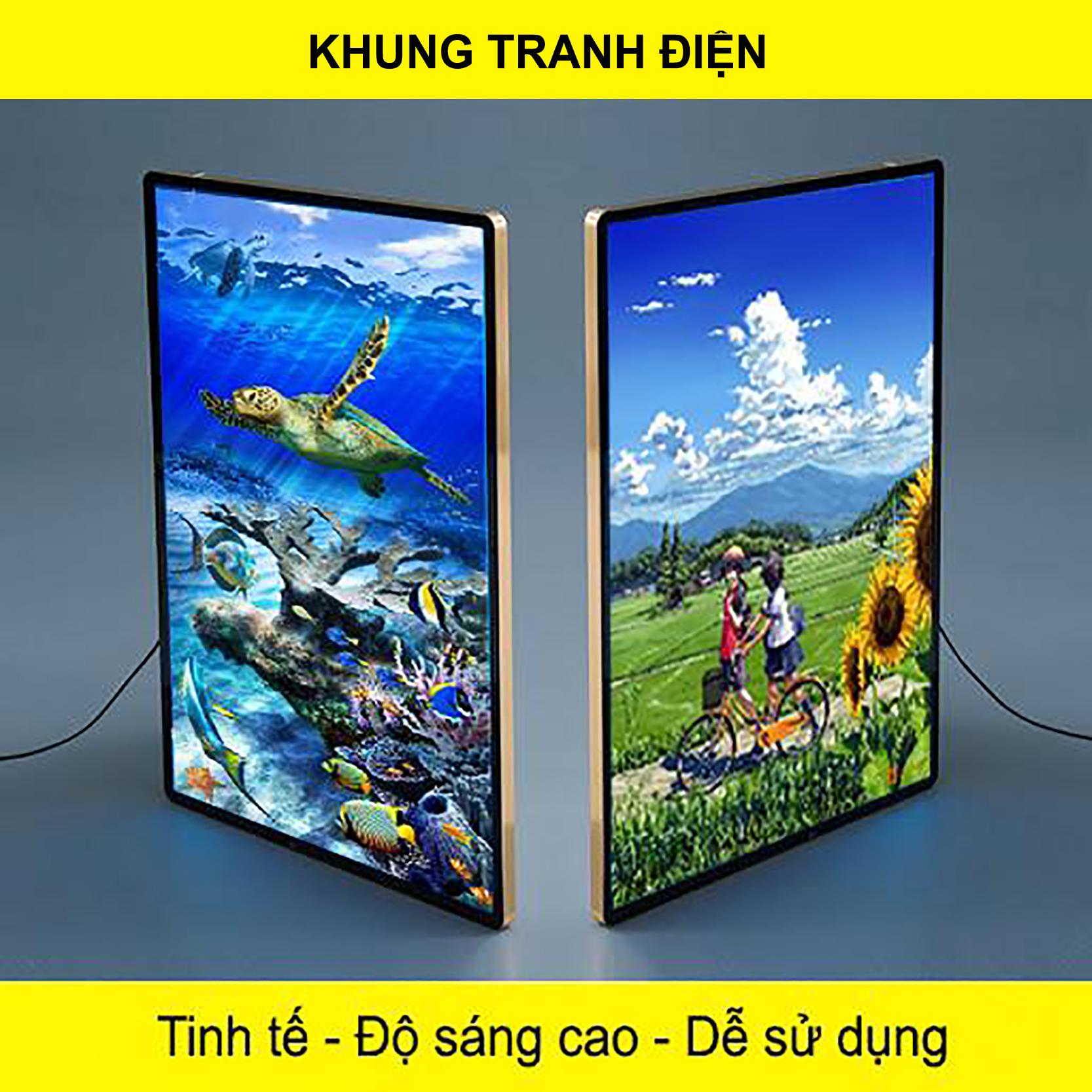 [HCM]KHUNG TRANH ĐIỆN 50x70