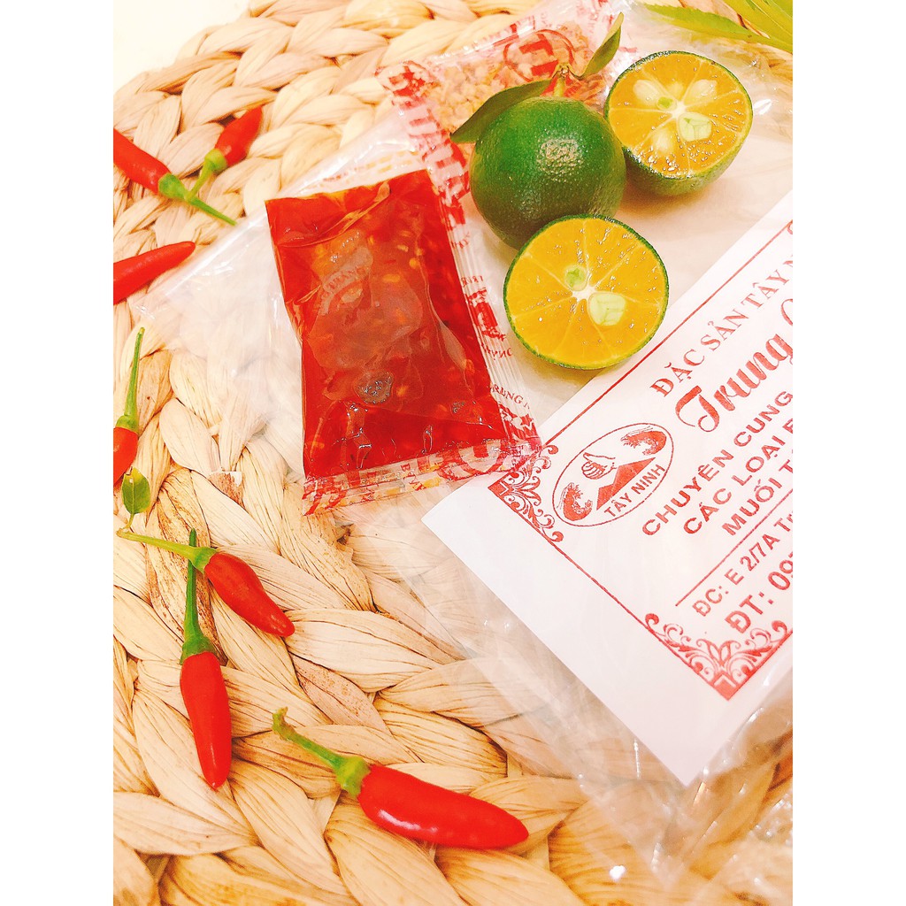 Bánh Ớt Tắc Siêu Cay. Trung nghĩa