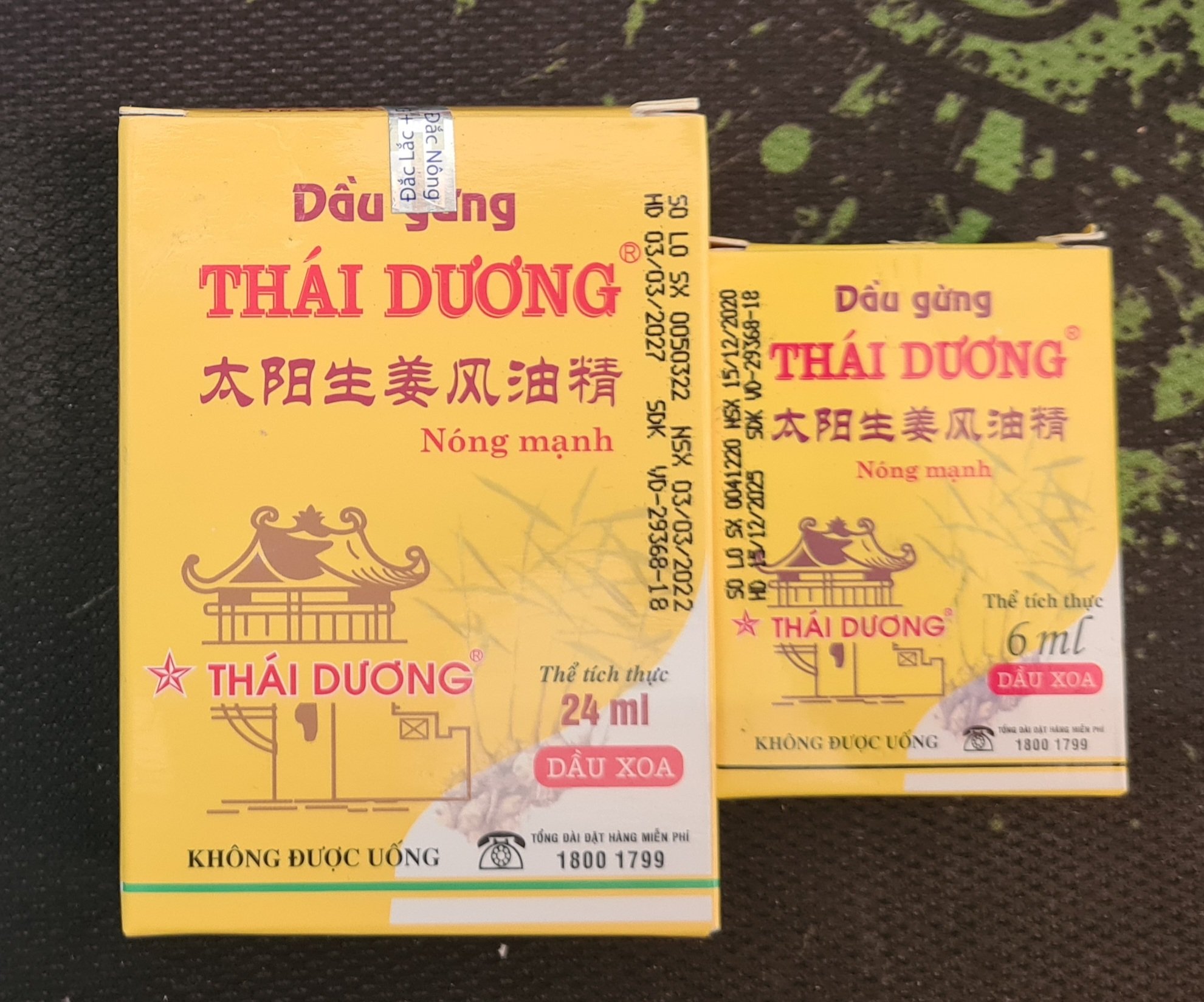 Dầu Gừng - Dầu nóng dùng xoa bóp
