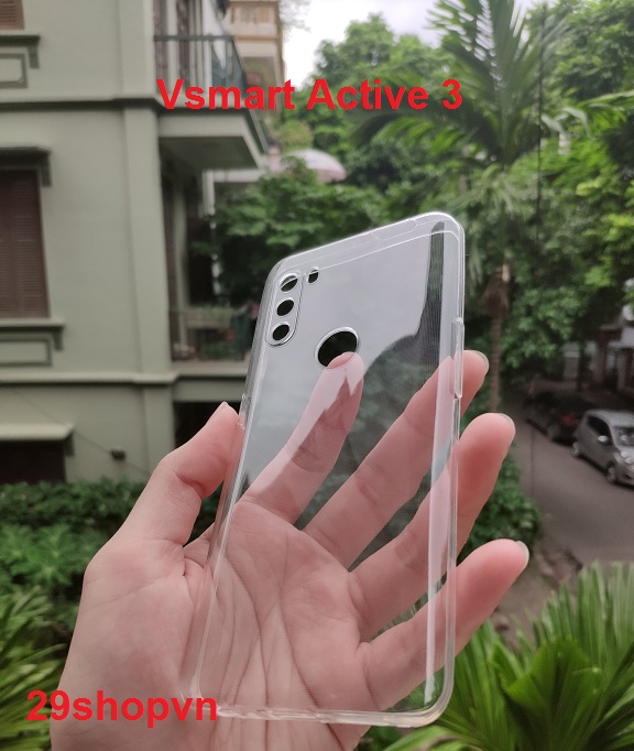 Ốp dẻo trong suốt Vsmart Active 3 (Loại đẹp)