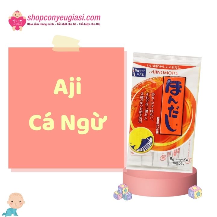 Hạt nêm Ăn Dặm Cho Bé - Nội Địa Nhật Bản