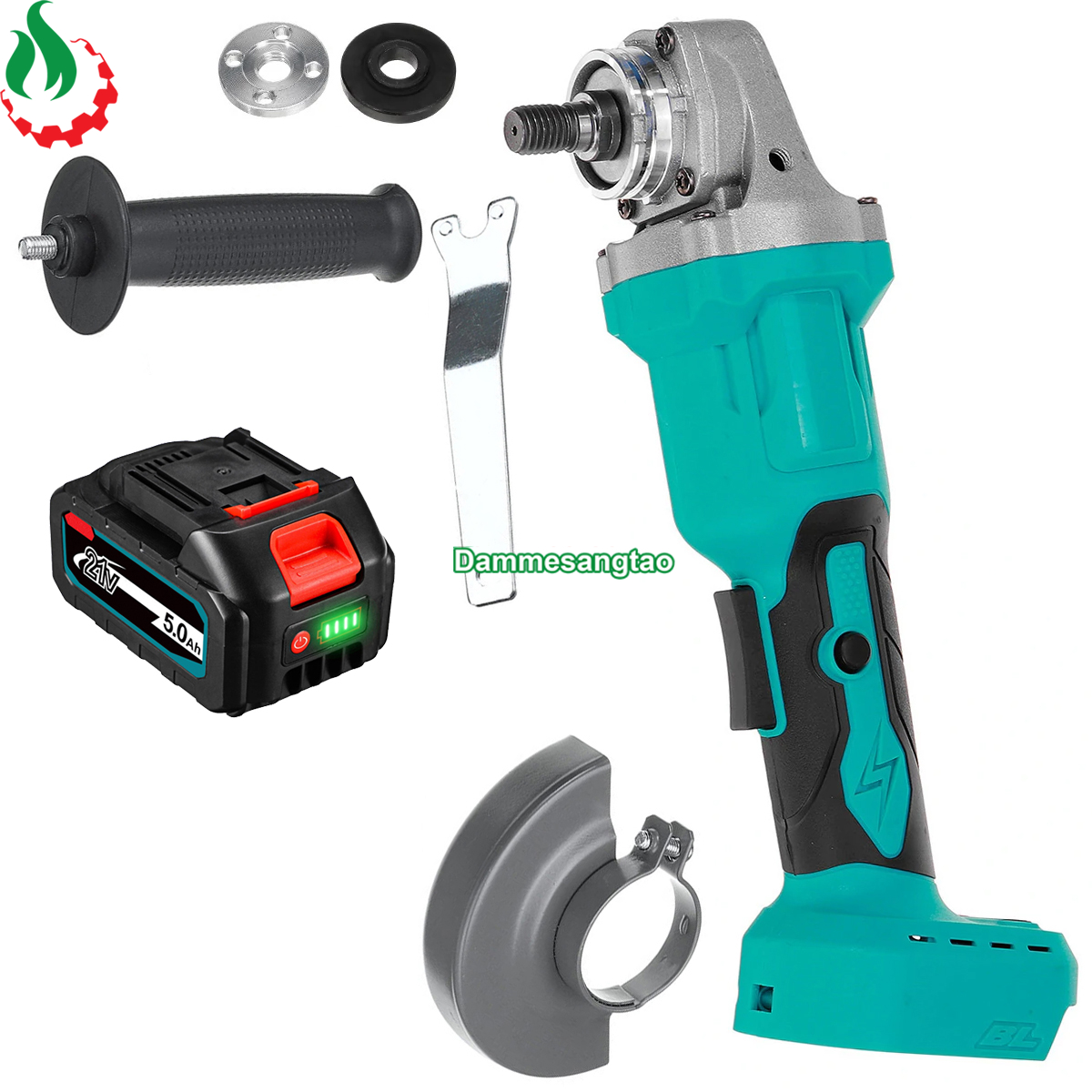 Máy mài góc pin 18V không chổi than (Mẫu 1)