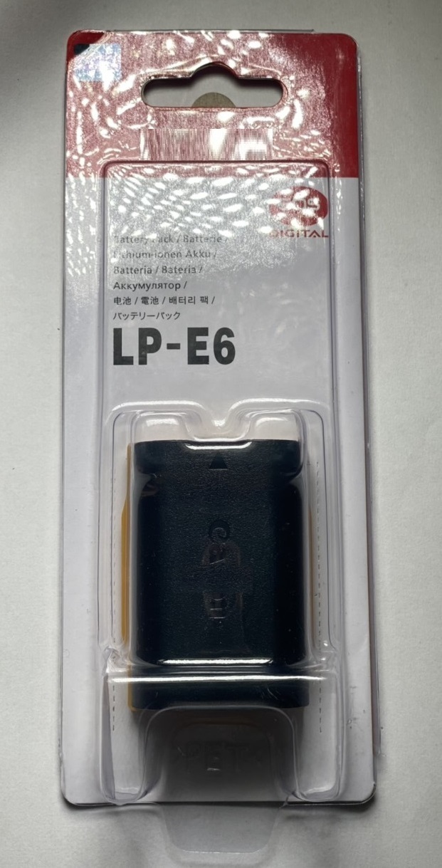 Pin thay thế pin máy ảnh LP-E6