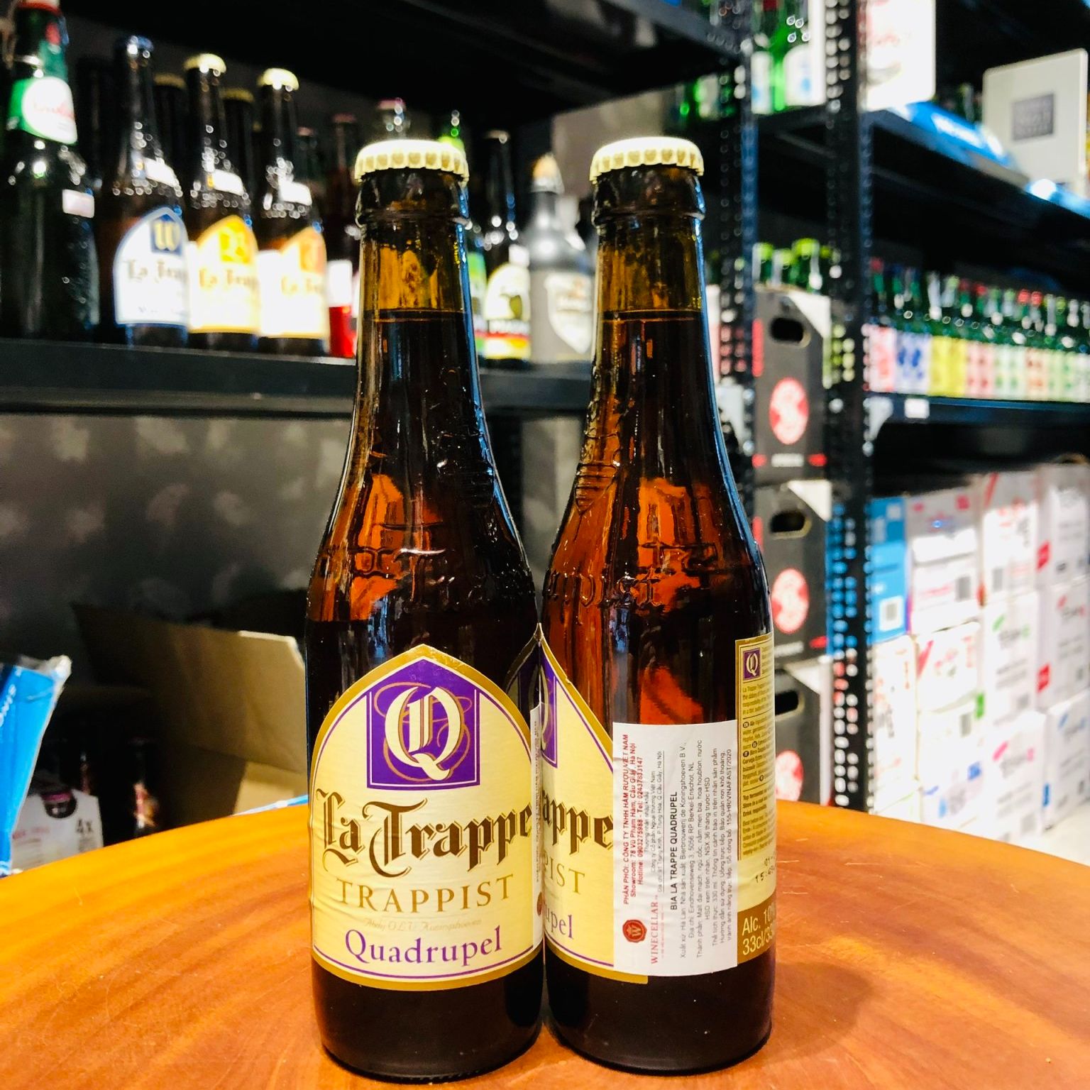 Bia nhập Hà Lan La Trappe chai 330ml
