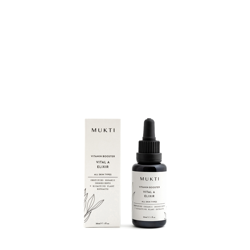 Tinh Chất Nước Thần Tăng Cường Vitamin A Làm Sáng Và Tái Tạo Da Mukti Vital A Elixir giá rẻ