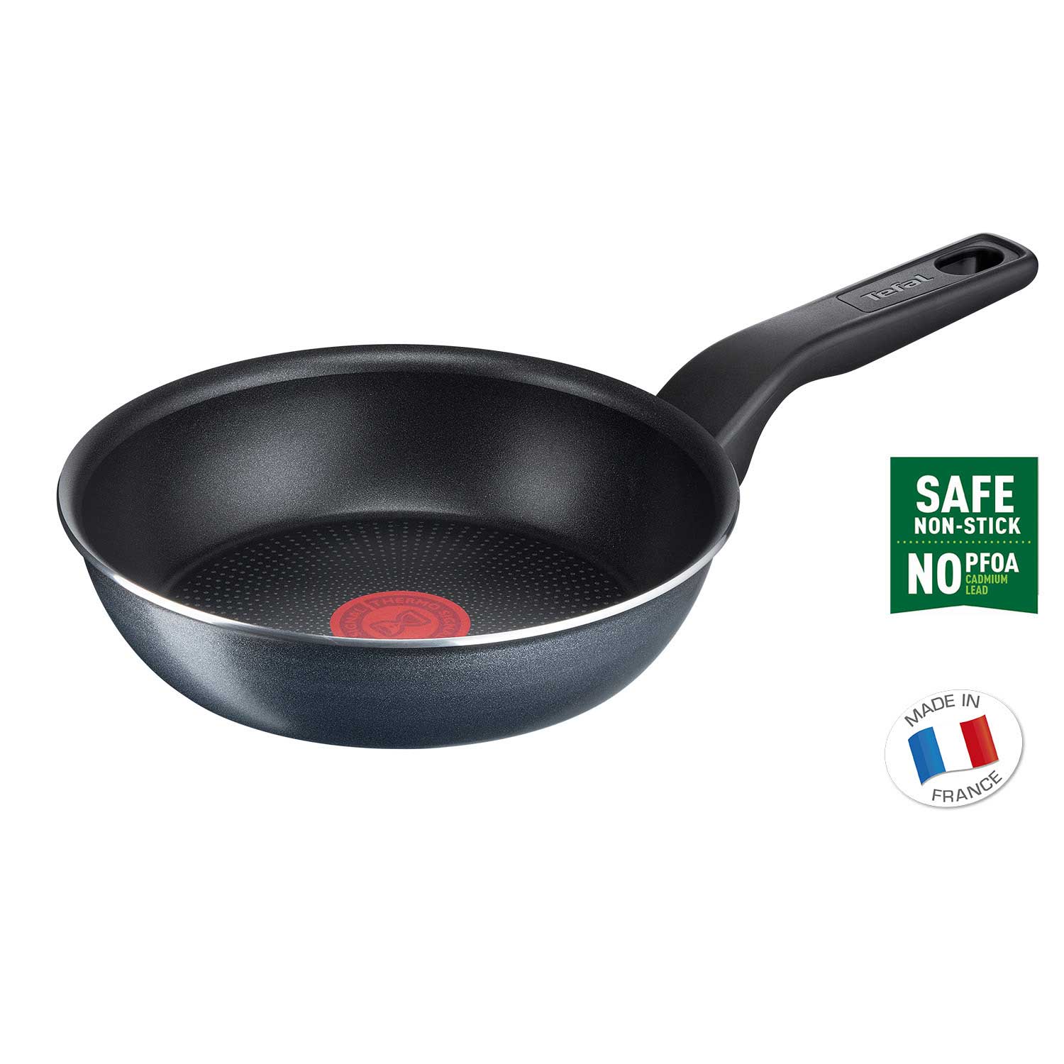 Chảo & chảo chiên lực tefal xl lò rửa chén an toàn không pfoa màu xám