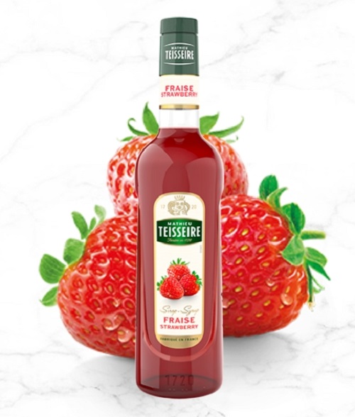 Teisseire Mùi Dâu Vị Đầy Đủ 700ml - Rượu Mùi Hương Dâu Tự Nhiên