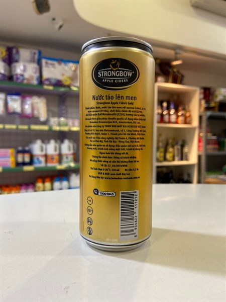 Nước táo lên men StrongBow 330ml (lon)