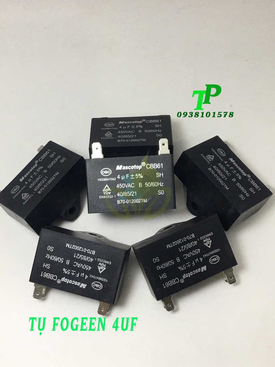 Tụ 4UF Mascotp CBB61