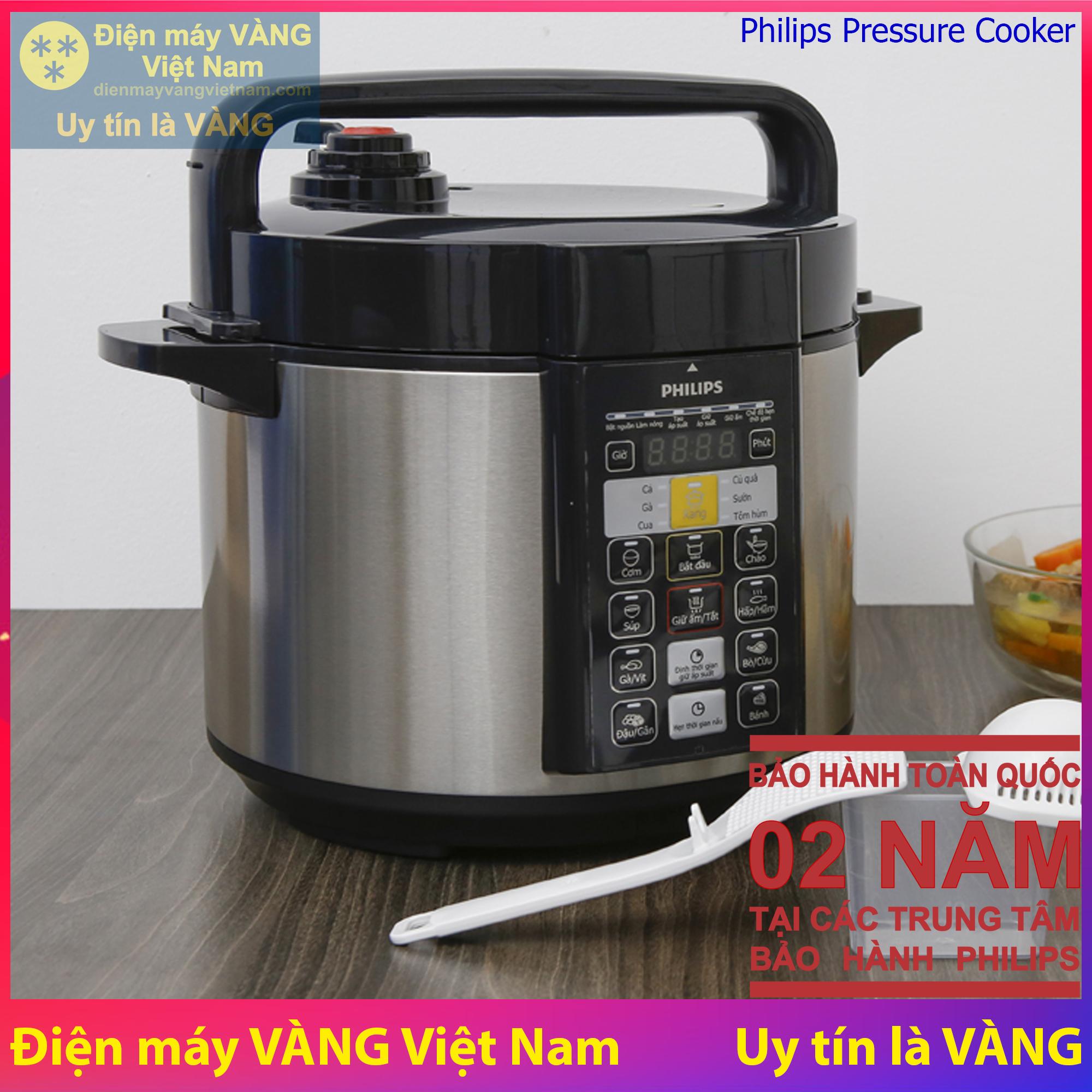 Nồi áp suất điện tử Philips HD2136