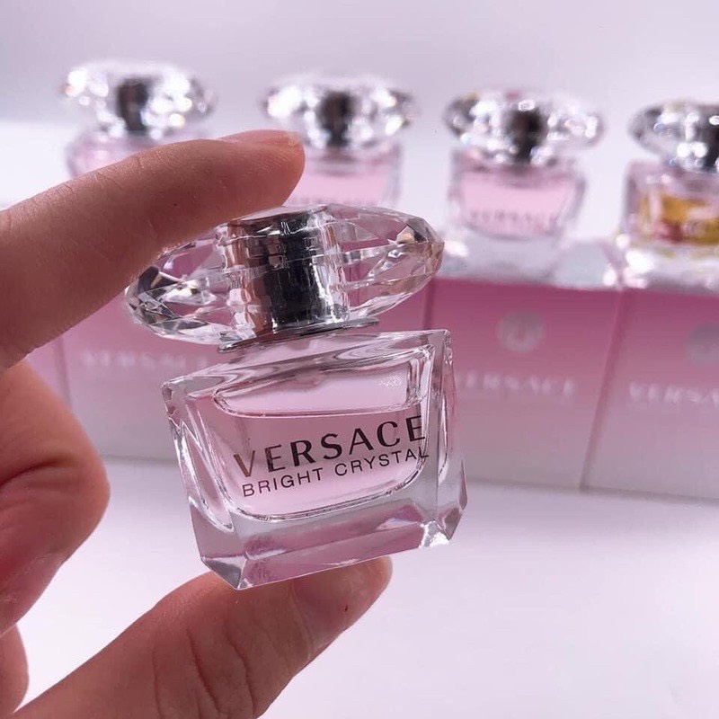 Nước hoa nữ VERSACE Bright Crystal mini 5ml-Nước hoa versace nữ hồng