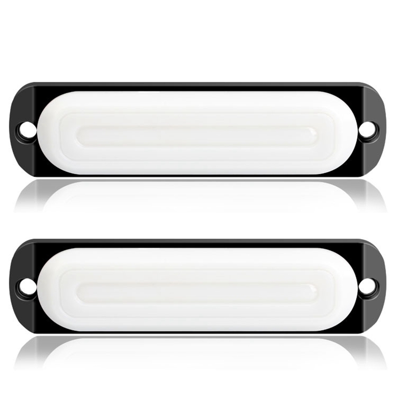 2Pcs 18W 6 LED Car Truck Motorcycle Emergency Beacon Warning Hazard Flash Strobe Underbody Turn Light Bar