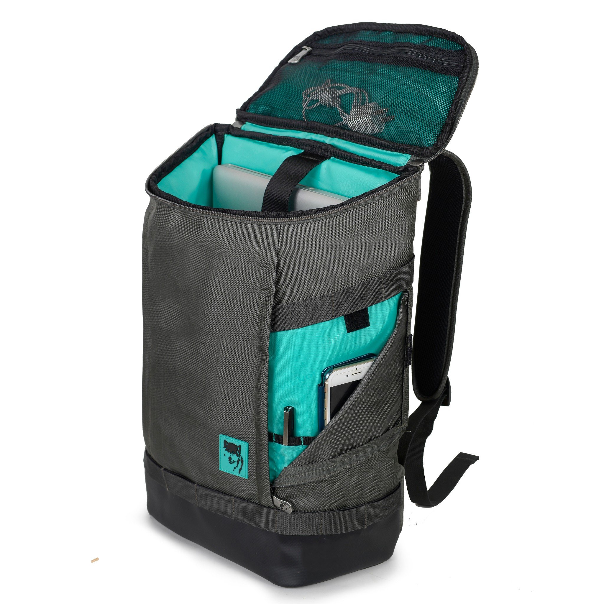 [TẶNG KÈM VỚ] Balo Laptop Cao Cấp Mikkor The Irvin Backpack – Dark mouse grey