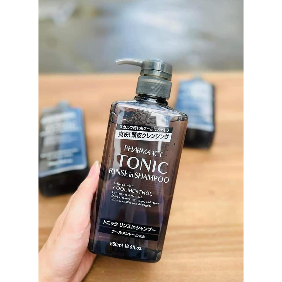 Dầu Gội Dành Cho Nam Tonic Pharmaact  - Nhật Bản.
