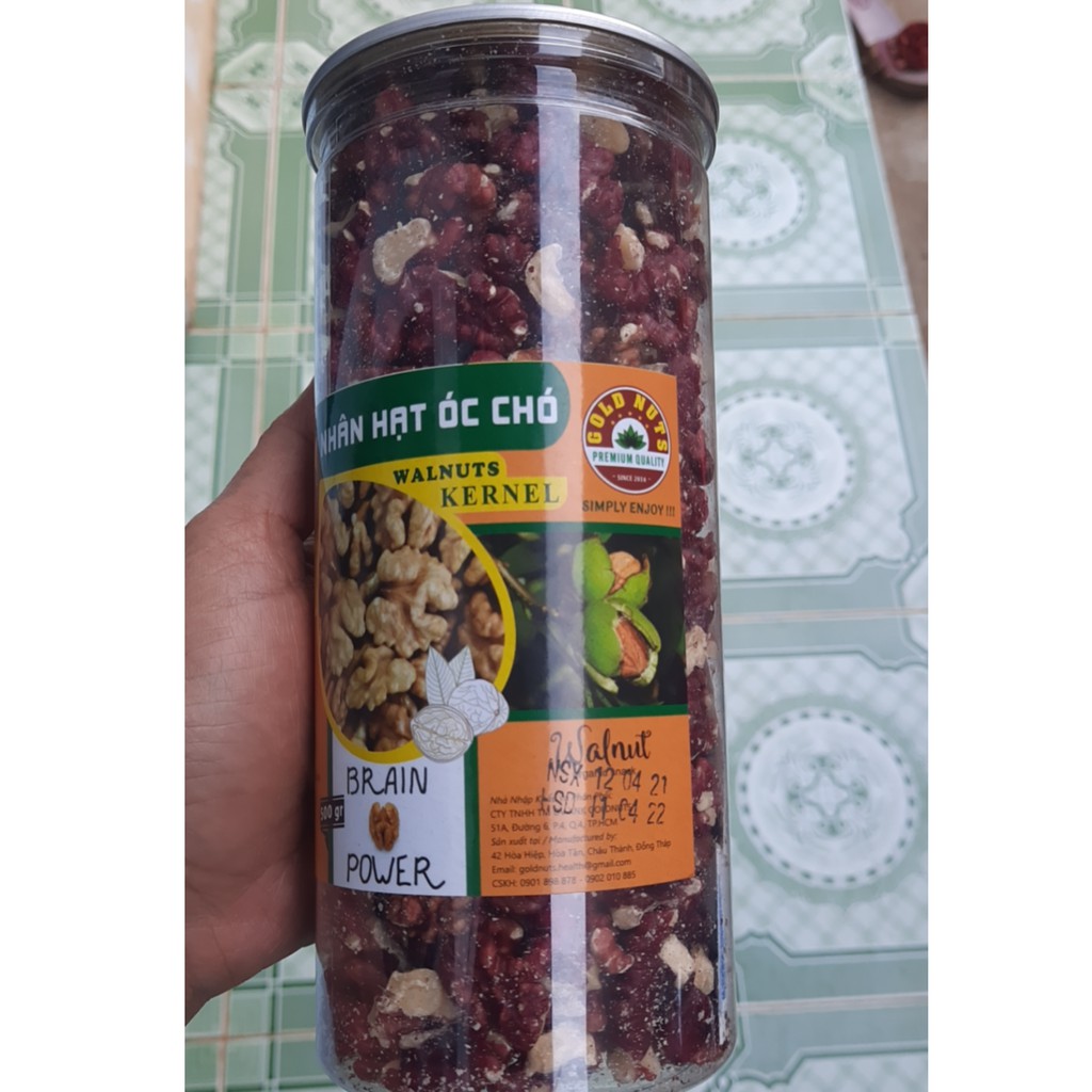 Nhân Óc Chó Đỏ Mỹ Nhập Khẩu 100%