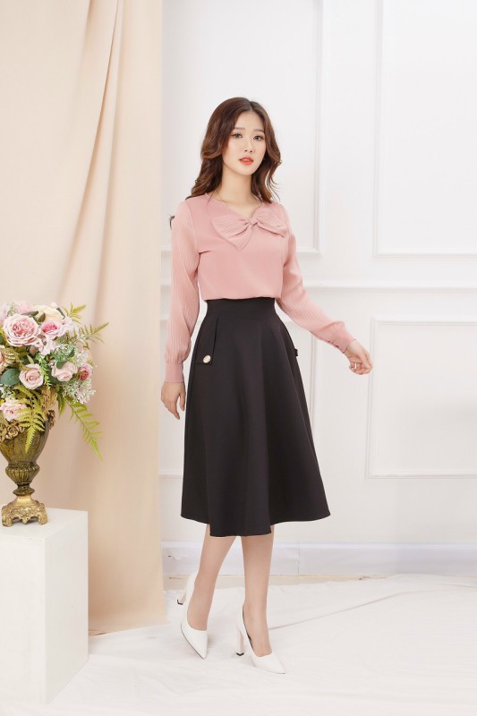 Chân váy xòe công sở đẹp