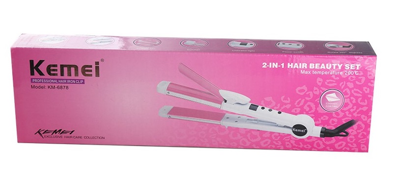 Máy Uốn Duỗi Đa Năng 2 in 1 KEMEI 6878