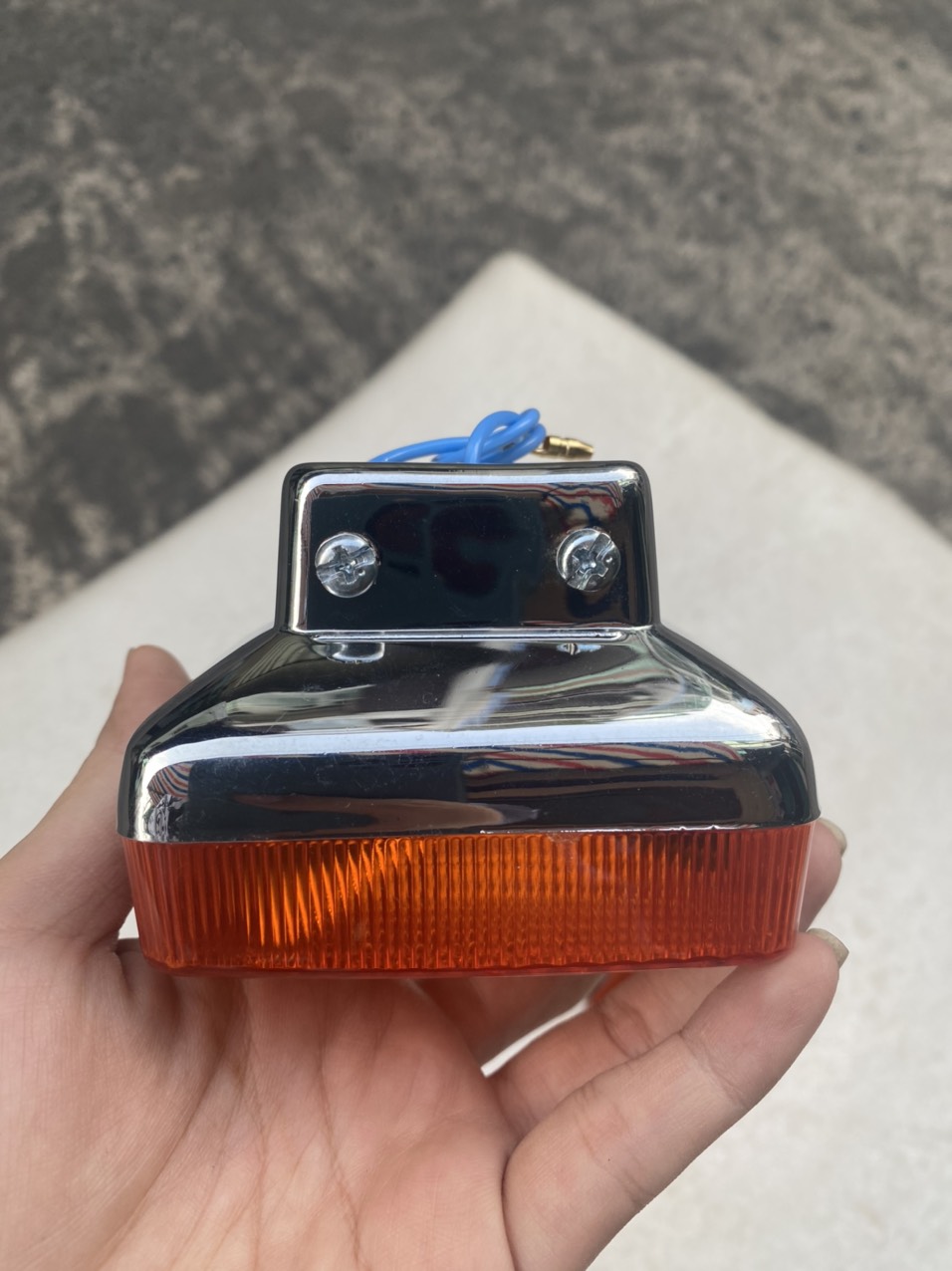 CẶP XI NHAN TRƯỚC XE CUB 82 - 84 - DD - DH - CUSTOM ( HÀNG ĐẸP )