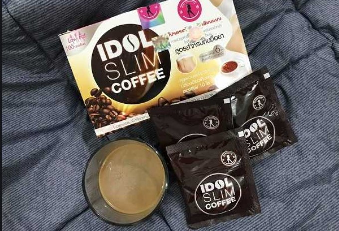Cà Phê Giảm Cân Idol Slim Coffee Thái Lan (Hộp 10 Gói)