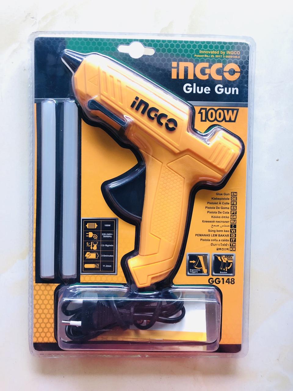 100W Dụng cụ bơm keo hiệu Ingco - GG148