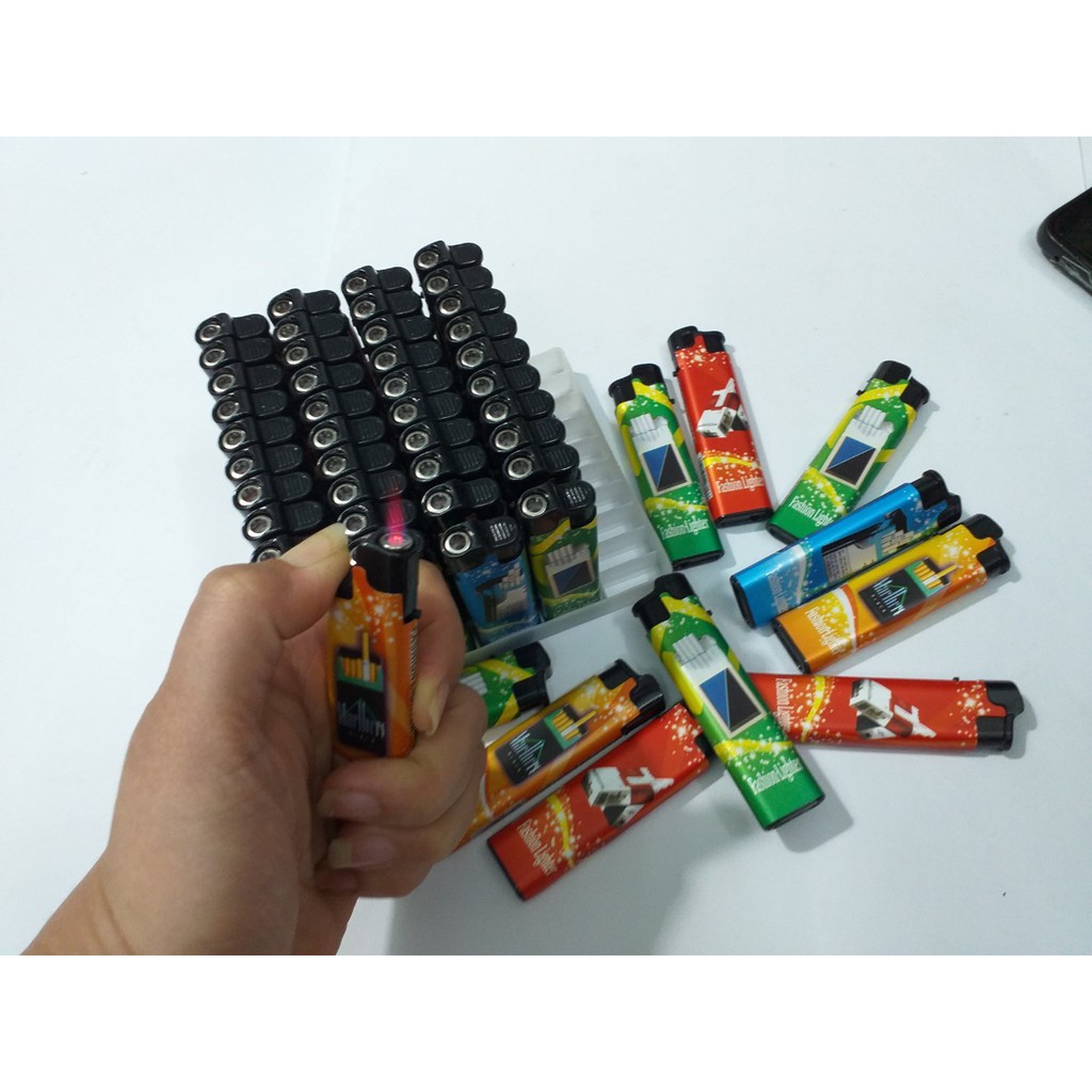 5 cái Bật lửa khò -  - gió thổi ko tắt
