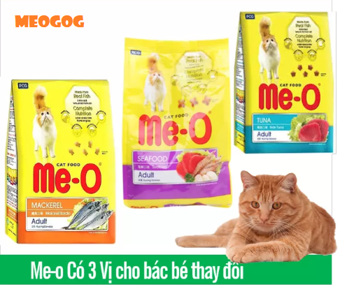 [Thức Ăn Cho mèo trưởng] thành Me-O Adult vị cá ngừ 350g MEOGOG