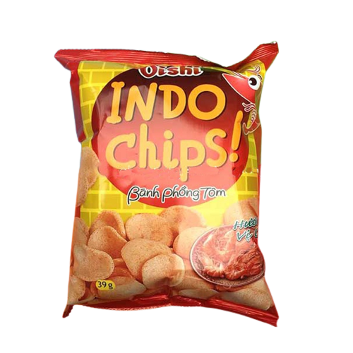 [Oishi] Snack Phồng tôm Cay 35g (10 gói/bịch)