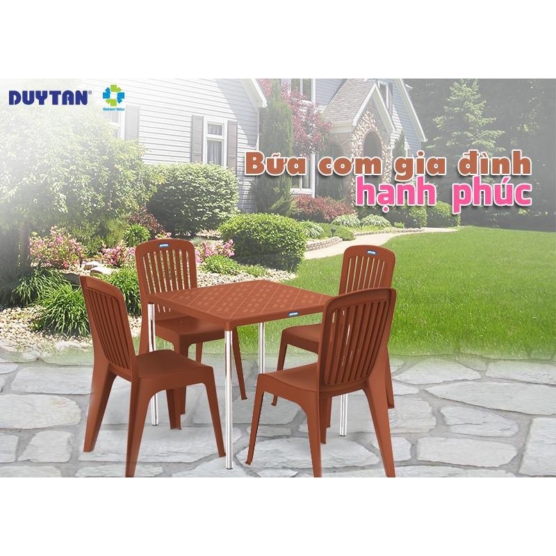 [CHÍNH HÃNG]GHẾ NHỰA SỌC DỌC DUY TÂN