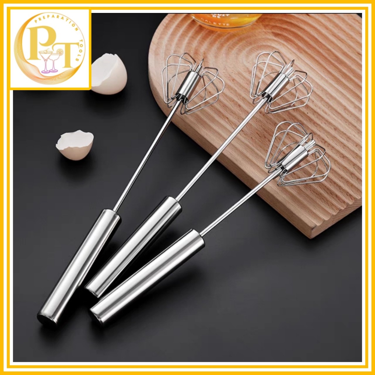 Cây đánh trứng tạo bọt cà phê thân inox