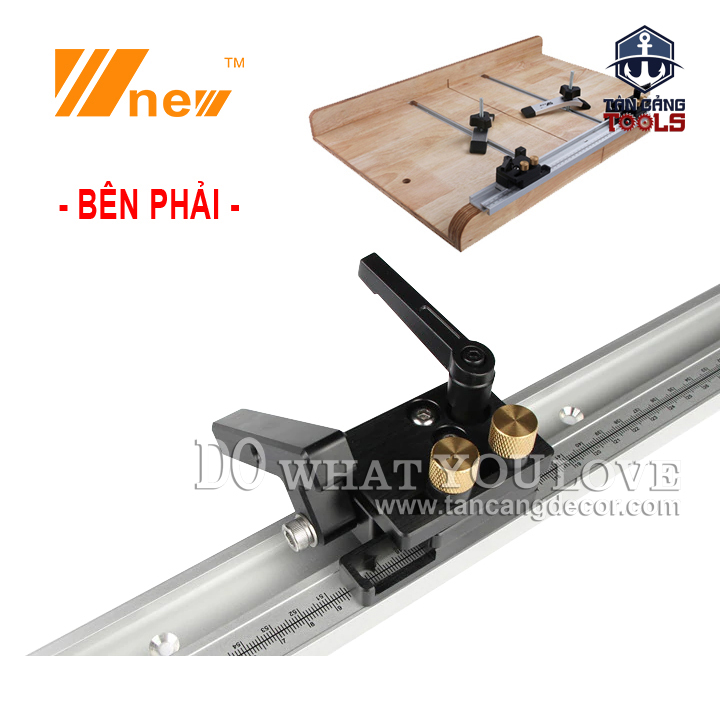 Bộ Cử Chặn Gỗ Wnew Có Kim Chỉ Vạch