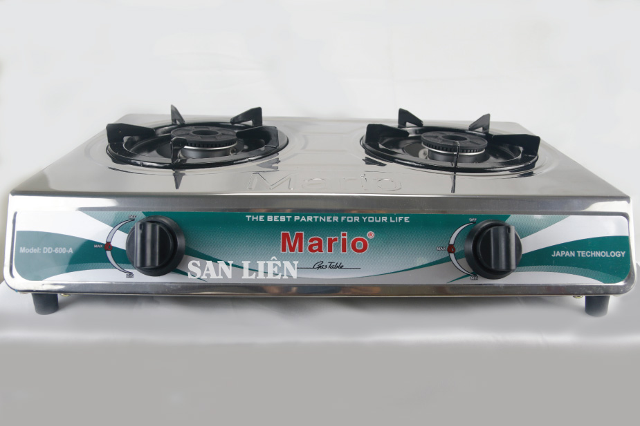 Combo bếp ga đôi dương Mario và van bếp ga NaMio