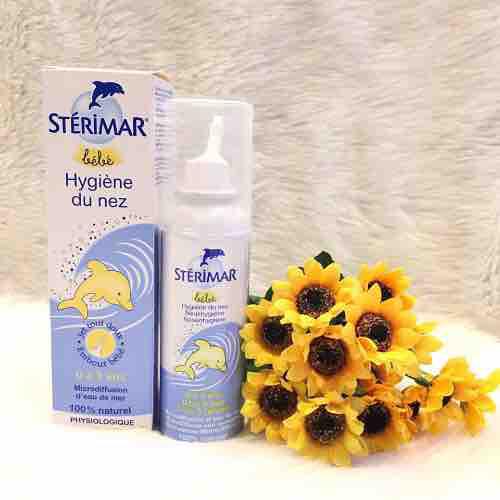 DUNG DỊCH NƯỚC MUỐI XỊT MŨI CHO TRẺ EM STERIMAR (50ML)
