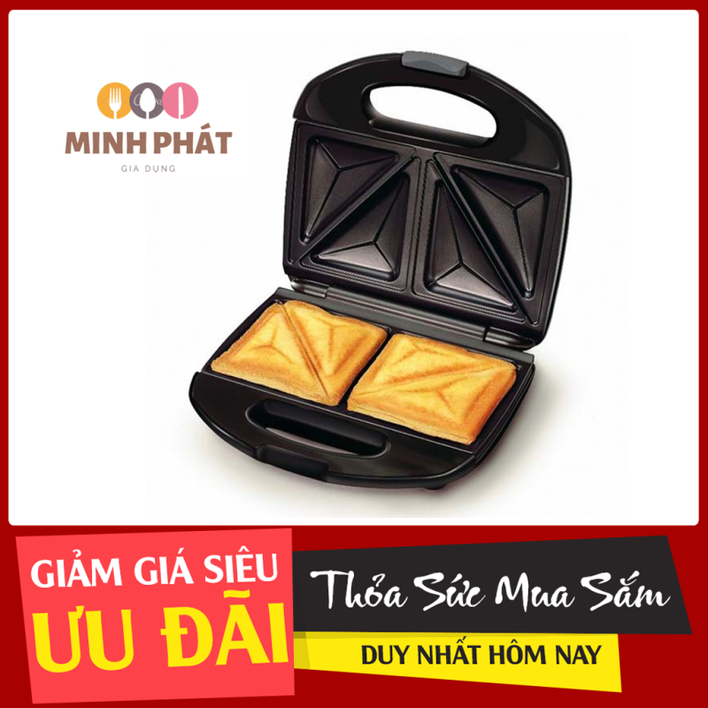 Giá bán Máy nướng bánh sandwich Nikai đa năng chống dính tốt