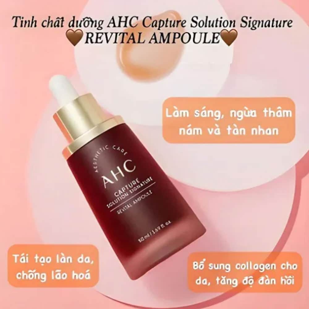 Tinh Chất Serum AHC Capture Revite Solution Max Ampoule 50ml