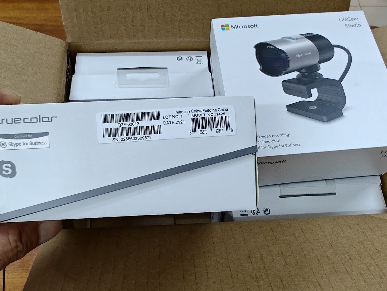 Webcam Microsoft Lifecam Studio HD 1080p - Model: 1425- Webcam Camera