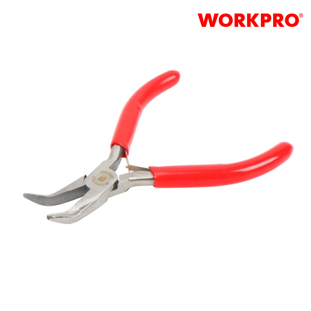 Kìm mũi cong mini Workpro