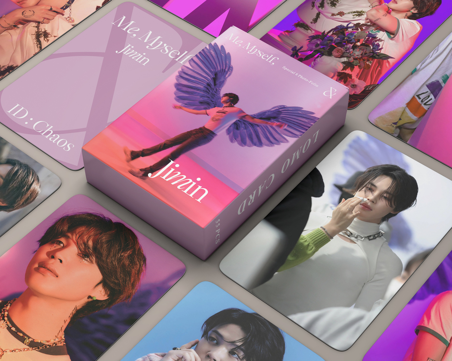 Set 55 lomo card Bts Jimin-Mẫu 3
