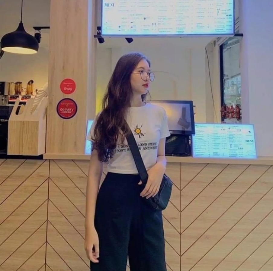 Áo croptop nữ hoa cúc chất thun cotton mềm mịn