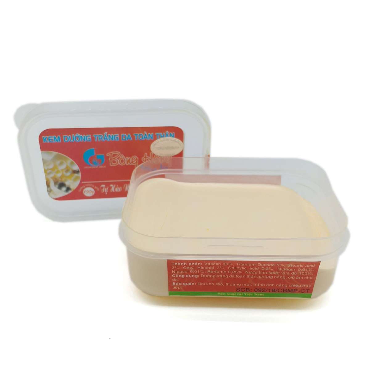 [HCM]Kem dưỡng trắng da theo công thức kem trộn Bông Hồng Hoàng Gia (100g) tẩy da lên tông trắng cực nhanh.Kem trộn trắng da toàn thân giúp bạn có làn da trắng và chăm sóc làn da mỗi ngày