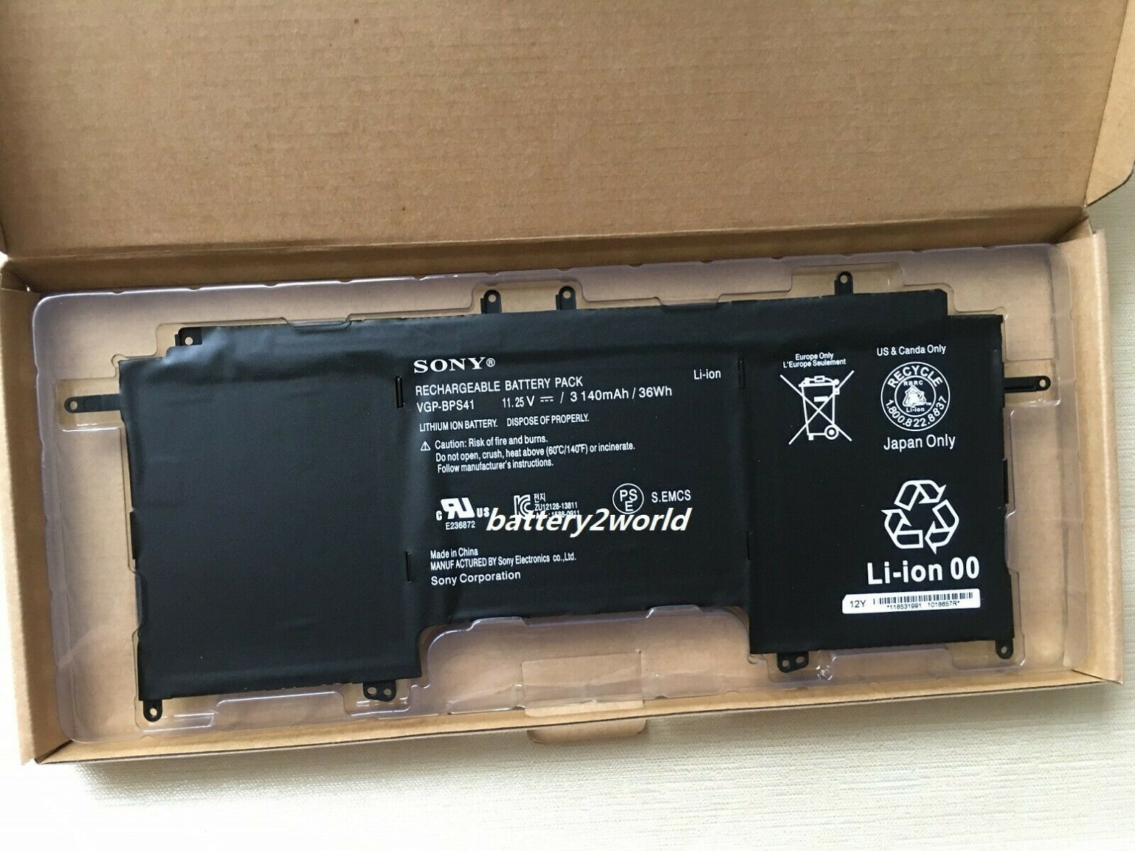 Pin originals laptop sony vaio flip 13 svf13n zin