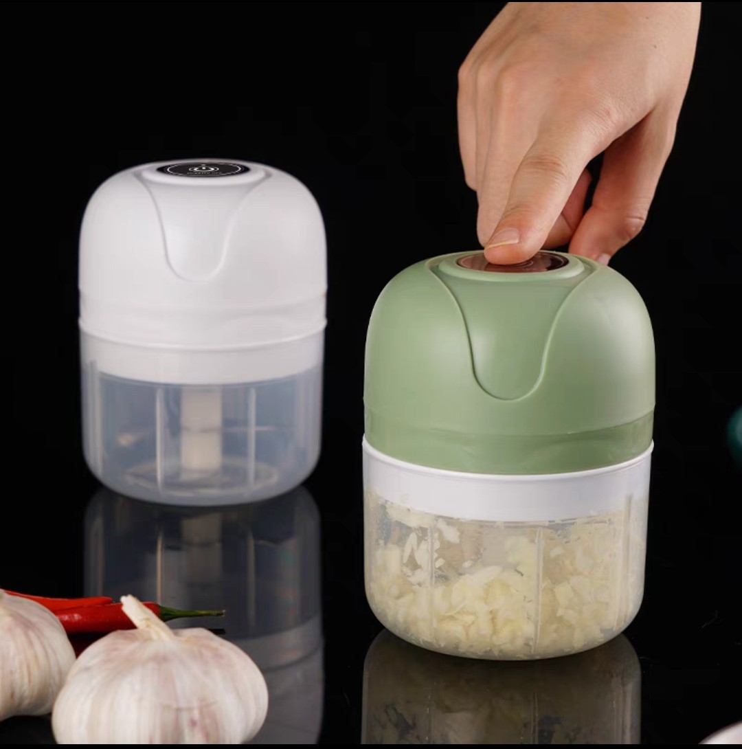 Máy Xay Tỏi Ớt Mini 250ml Tích Điện