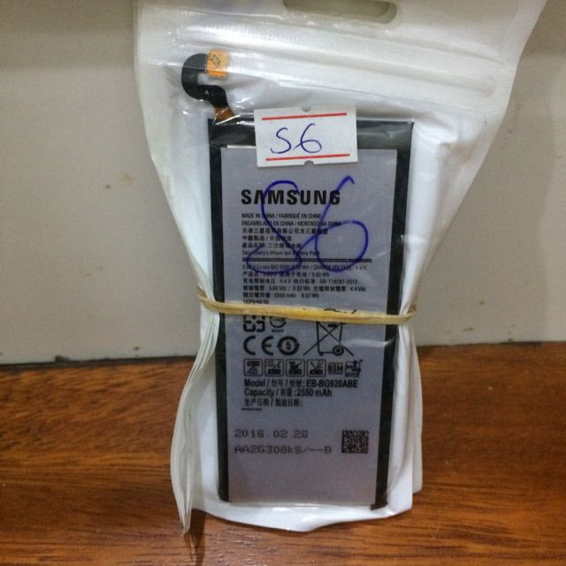 Pin Samsung Galaxy S6 ( G920 ) Xịn Bảo Hành 6 Tháng Đổi Mới