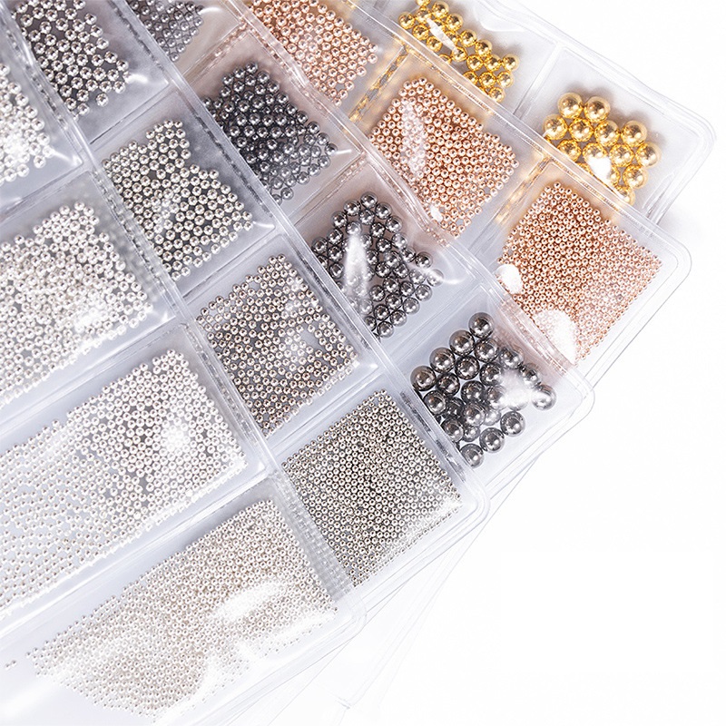 [HCM]Bịch bi chia size đính móng