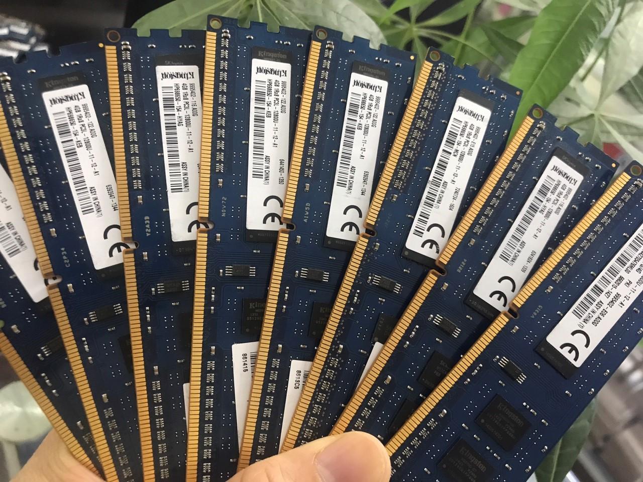 Ram PC Kingston 4GB PC3L DDR3 1600MHz