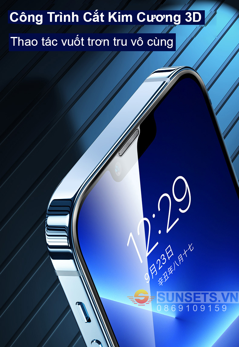 Kính cường lực iPhone 14 / 14 Plus/ 13 Pro Max