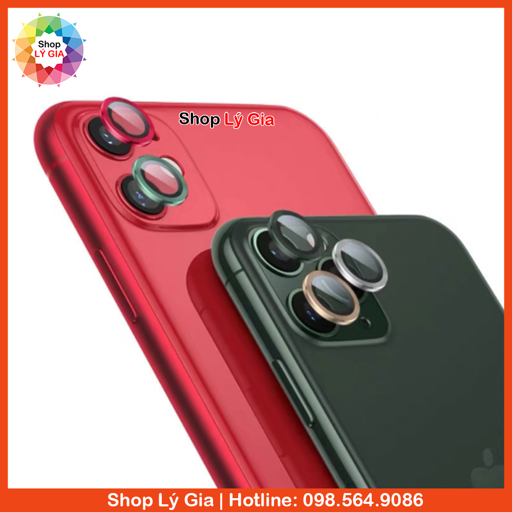 Cường lực từng mắt bảo vệ camera cho iPhone 13 Pro Max / iPhone 12/ iPhone 11