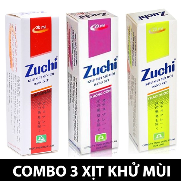 [CHÍNH HÃNG] ZUCHI - SẢN PHẨM KHỬ MÙI MỒ HÔI DẠNG XỊT